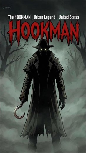 The HOOKMAN | Urban Legend | United States #horrorstories #shorts #creepypasta #urbanlegend