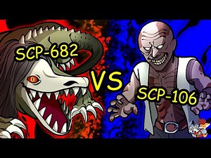 SCP-682 vs SCP-106 Two monsters come at the same time ? (Original Animated Series)｜SCP Animation