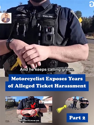 Part 2 Motorcyclist Exposes Years of Alleged Ticket Harassment #cops #copsoftiktok #police #audit #auditing #fyp