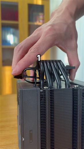 7 heat pipes, 1 cool PC😎 Air cooler:RZ700D #cpspccooler #aircooler #techlife #fyp #pcbuild