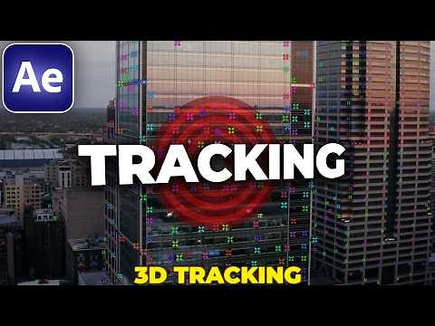 3D TEXT TRACKING in After Effects