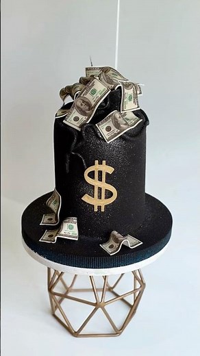 How I Made Custom Dollar Cake Topper with a 3D Printer