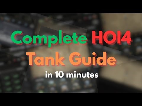 Complete HOI4 Tank Guide – All Meta Designs and Everything You Need to Know in 10 Minutes!