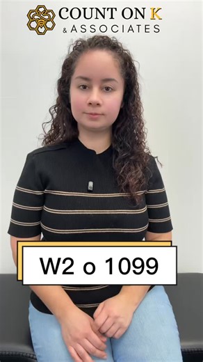 ¿Sabes si generas ingreso a través de una W2 o una 1099? Saber qué tipo de ingreso tienes es importante a la hora de declarar tus impuestos. Si no estás seguro, aquí te explico la diferencia. #w2 #1099 #irs #taxes #countonk | Count on K & Associates of NJ