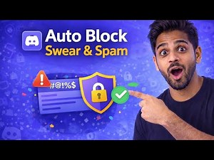 How to Auto-Block Swear Words & Spam in Discord (2026 Tutorial)