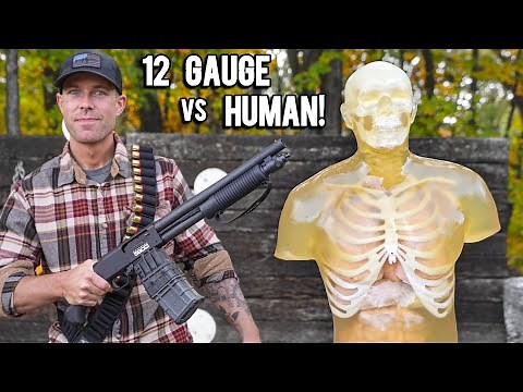 The World's Most EFFECTIVE Shotgun Ammo?! (Self Defense)