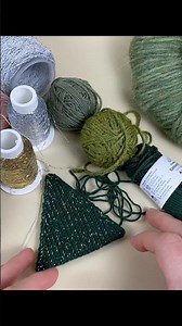 TUTORIAL 👆🏻👆🏻👆🏻How to Knit Christmas Tree #christmasdecor