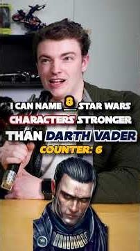 8 characters stronger than Darth Vader!!!