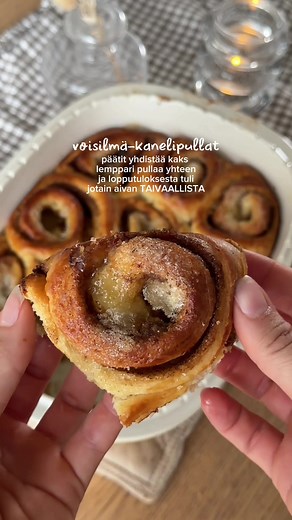 Voisilmä-kanelipullat: Herkullinen leivontaresepti