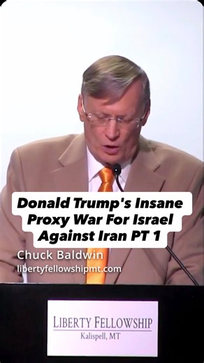 🎬 Donald Trump’s Insane Proxy War For Israel Against Iran PT 1 📅 Sunday, March 1, 2026 | Liberty Fellowship 🔗 Watch more messages at LibertyFellowshipMT.com | Liberty Fellowship (Kalispell, MT)