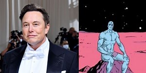 Elon Musk mocked for appearing to compare himself to Dr Manhattan from Watchmen