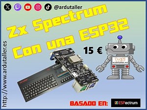 Zx Spectrum con una ESP32. Basado en proyecto ESPectrum con LilygoESP32VGA