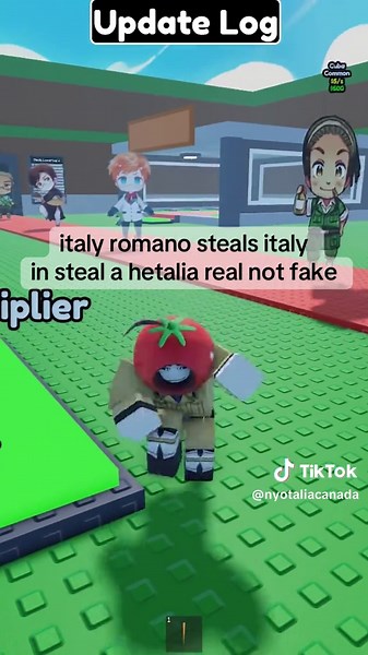 Italy Romano Steals Italy in Roblox Hetalia Adventure