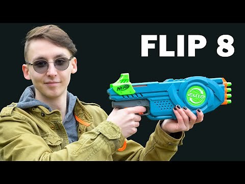 [AD] Nerf Flip8 Blaster - Unboxing, Review & Test | MagicBiber [deutsch]