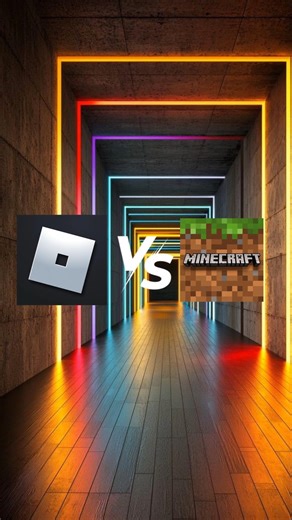 Minecraft vs Roblox 🤯Which one is superior? #minecraft #roblox