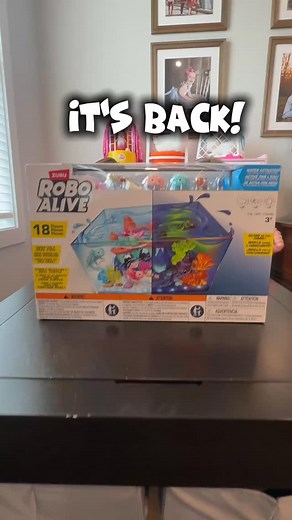 ZURU Toys on Instagram: "They swim like real fish! Find the Robo Alive Fish Tank at Costco!"