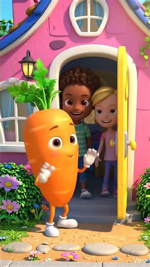 🥕 Eat Carrots Daily & See the Magic Kids Awareness Video #kids education short #healthyeating #food