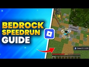 How To Speedrun in Minecraft Bedrock 1.21