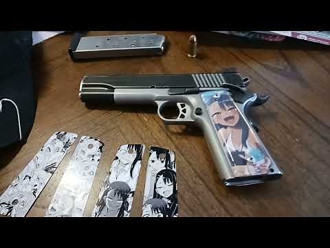 tutorial weeb sweetheart 1911 grips