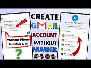 How to Create Gmail Account Without Phone Number | Latest Trick