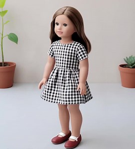 18" Doll - Faris Dress PDF Sewing Pattern (made for American Girl, Fits Our Generation Too!) - Etsy
