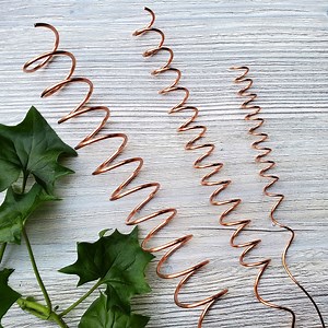 Electro Culture Rods for Plants, Copper Electroculture Garden Stake - Etsy