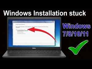 Windows installation stuck in setup is copying files | Windows 7 stuck at Copying windows files 2024