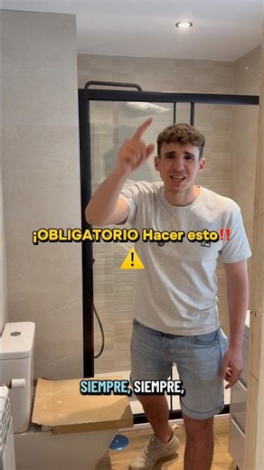 Siempre hay que colocar extractor en baño sin ventana💨 #baño #ventana #reforma #extractor #malolor