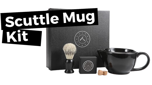 Watch Savanna Shaving Scuttle Mug Kit - Men＇s Shaving Bowl Set, Brush and Soap on Amazon Live
