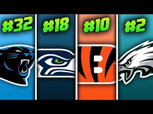 Ranking All 32 NFL Teams from WORST to BEST Over the Last 5 Years – SHOCKING Results!