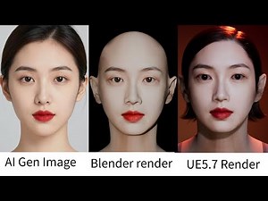 MetahumanModelerPro:Convert AI-Generated Single Image To Metahuman Tutorial
