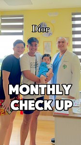 2.2M views · 101K reactions | Monthly Check up ni Dior.﫶 #chaanddenz#gayandlesbiancouple️‍ #diorcaelan✨ | Cha & Denz | Facebook