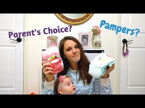Parents Choice vs Pampers | Holiday Diaper Review