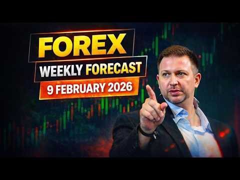 Forex Weekly Forecast EURUSD, GBPUSD, GOLD XAUUSD, BITCOIN 9 Feb 2026