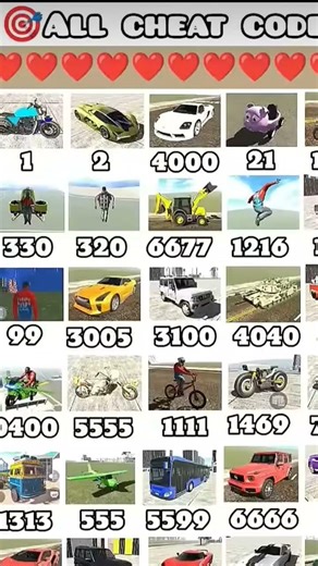 💥Real cheat codes? 🤍Indian Bike driving 3D #shorts #gaming 🎮