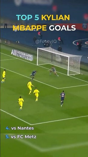 Kylian Mbappé Best Goals (TOP 5 RANKED)