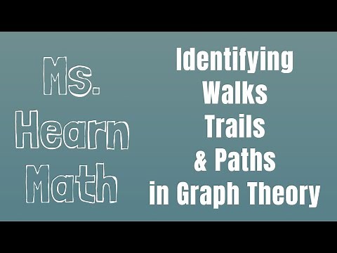 Walks Trails and Paths in Graph Theory