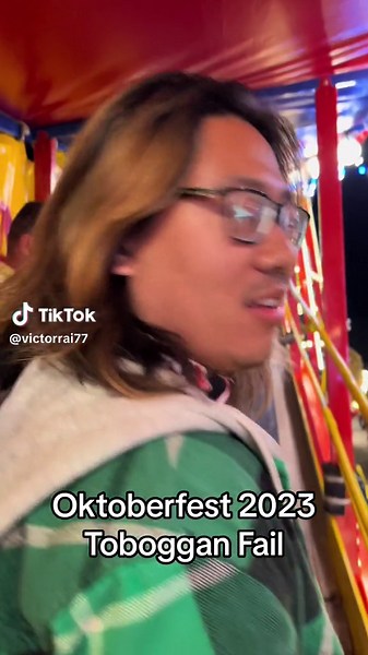Oktoberfest 2023 Toboggan Fail Compilation