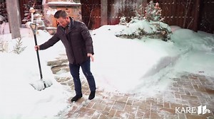 We put Sven Sundgaard to work this morning on KARE 11 Sunrise! How's your snow cleanup going? Get the latest weather forecast here: http://kare11.tv/2FgXlPW | KARE 11