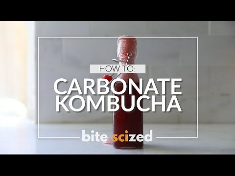 HOW TO: CARBONATE KOMBUCHA (Second Stage Fermentation)