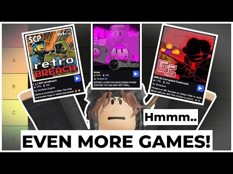 Ranking "Retroslop" Roblox Games (Part 2)