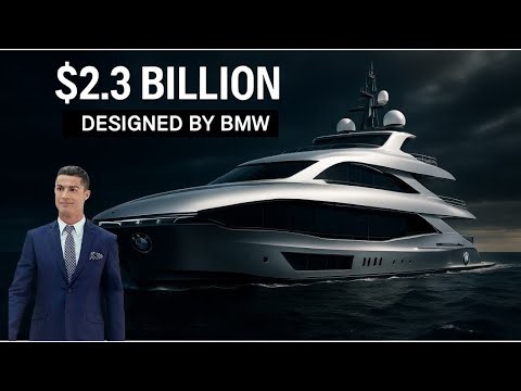 Inside CRISTIANO RONALDO's $2.3 BILLION Futuristic Yacht