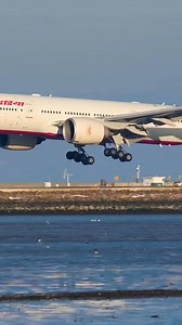 Air India Boeing 777-200, registration VT-AEI, lands at San Francisco International Airport after arriving from Delhi. #sfflights #fblifestyle #widebodyjet #internationalarrival #airportoperations #avgeeklife | SF Flights