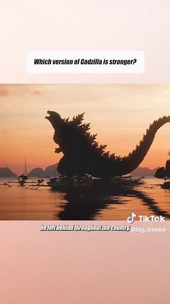 The new green Godzilla is more powerful than the pink Godzilla?#fyp #godzillavskongroar #godzilla #godzillavskong #godzillaminusone