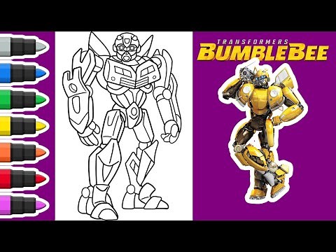 Coloring Transformers BumbleBee in Epic Speed! 🎨🤖