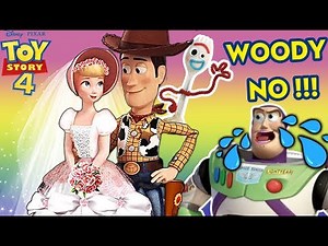 Toy Story 4 - Woody and Bo Beep Wedding