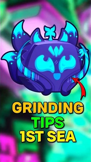 Tips For First Sea Players In Blox Fruits !?🤔