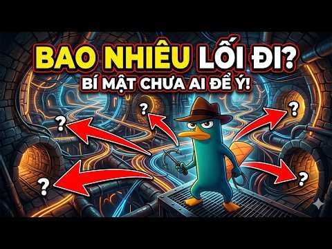 Đặc Vụ Thú Mỏ Vịt! Perry Đã Dùng Bao Nhiêu Đường Hầm Bí Mật?! 😱