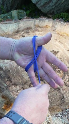 How to Properly Coil a Rope Without Tangling #shorts #diy #lifehack #tip