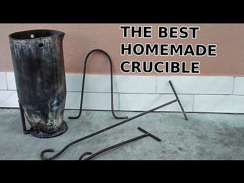 Homemade Heavy Duty Crucible For Aluminum Casting